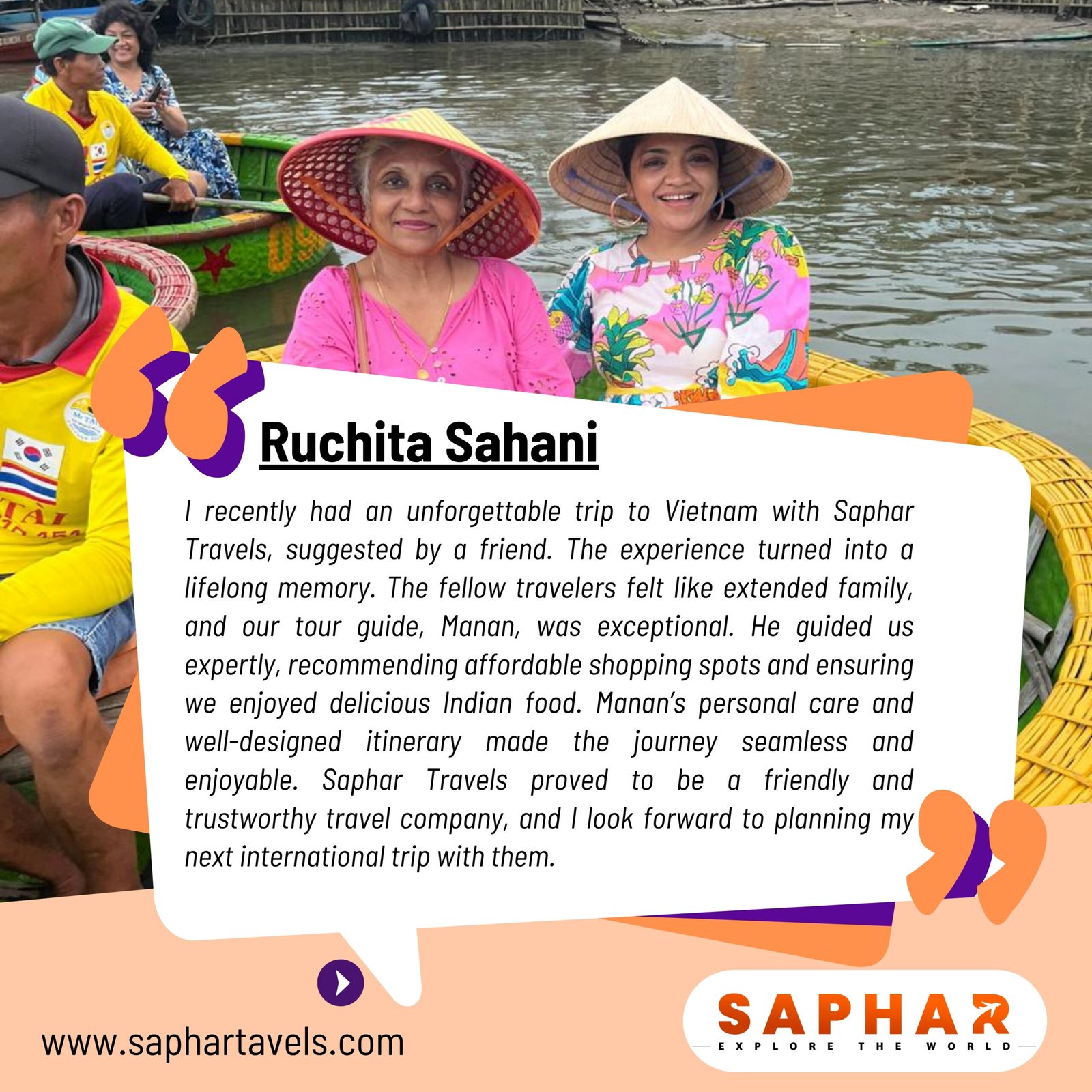 Ruchita Sahani Feedback